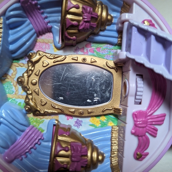 Rare Vintage 1993 Bluebird Polly Pocket Ballerina Compact Only - Picture 6 of 8